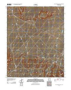 Toh Atin Mesa East 2011 topographic map thumbnail