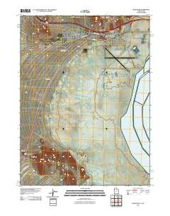 Wendover 2011 topographic map thumbnail
