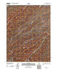 Duchesne SW 2011 topographic map thumbnail