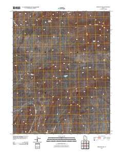 Baboon Peak 2010 topographic map thumbnail