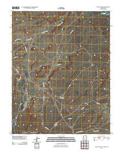 Teec Nos Pos 2011 topographic map thumbnail