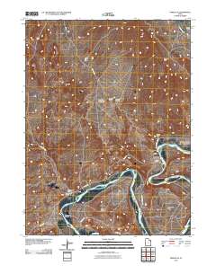 Vernal SE 2011 topographic map thumbnail
