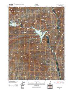 Donkey Flat 2011 topographic map thumbnail