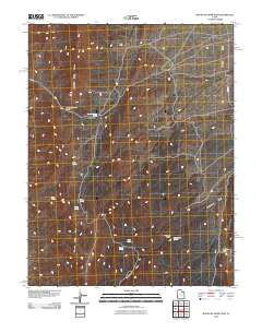 Mountain Home Pass 2010 topographic map thumbnail