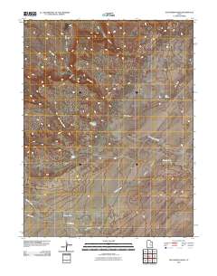 Old Woman Wash 2010 topographic map thumbnail