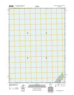 Carrington Island SW 2011 topographic map thumbnail
