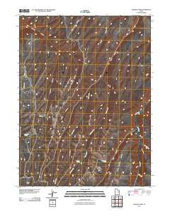 Chicken Fork 2011 topographic map thumbnail
