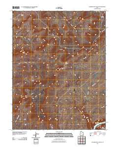 Clearwater Canyon 2011 topographic map thumbnail