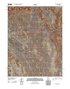 Bar X Wash 2011 topographic map thumbnail