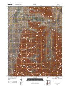 Boulter Peak 2011 topographic map thumbnail