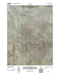 Bovine SE 2011 topographic map thumbnail