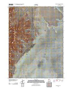 Desert Peak 2011 topographic map thumbnail