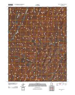 Tepee Canyon 2011 topographic map thumbnail