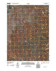 Pole Creek 2011 topographic map thumbnail