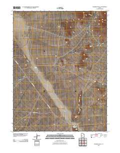 Pyramid Knoll 2010 topographic map thumbnail