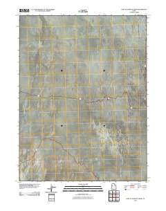 East of Goshute Wash 2011 topographic map thumbnail