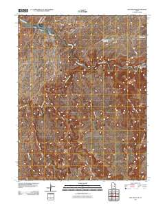 Sids Mountain 2011 topographic map thumbnail
