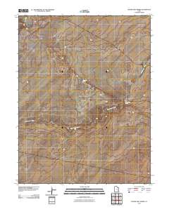 Crows Nest Spring 2011 topographic map thumbnail