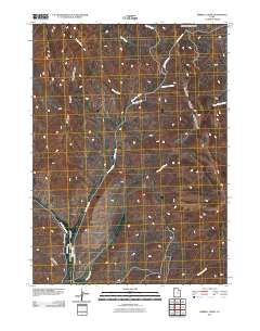Kimbell Creek 2011 topographic map thumbnail