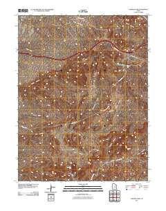 Copper Globe 2011 topographic map thumbnail