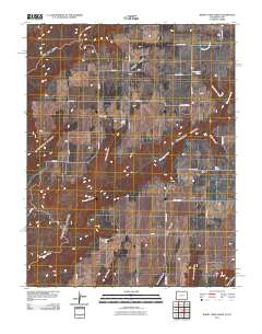Burnt Cabin Creek 2011 topographic map thumbnail