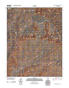 Elephant Butte 2011 topographic map thumbnail