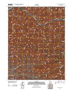 Lion Canyon 2011 topographic map thumbnail