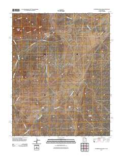 Petrified Hollow 2011 topographic map thumbnail