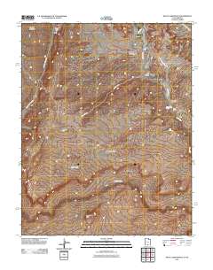 West Clark Bench 2011 topographic map thumbnail