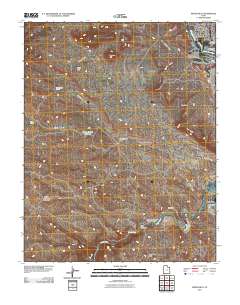 White Hills 2011 topographic map thumbnail