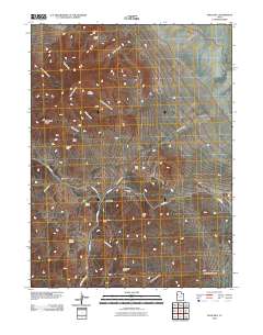 Gold Hill 2010 topographic map thumbnail