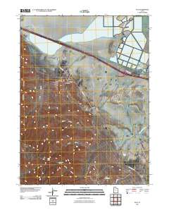 Flux 2011 topographic map thumbnail