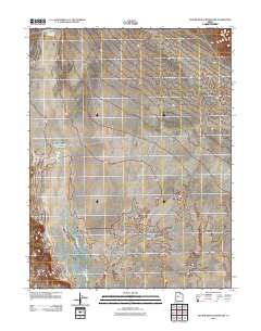 Crater Bench Reservoir 2010 topographic map thumbnail