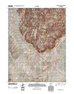 Fumarole Butte 2010 topographic map thumbnail