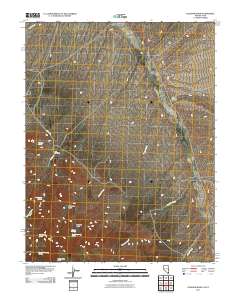 Gleason Basin 2011 topographic map thumbnail