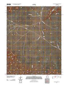 Chaiyahi Rim NE 2011 topographic map thumbnail