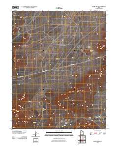 Desert Mound 2011 topographic map thumbnail