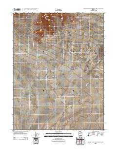 Desert Mountain Reservoir 2010 topographic map thumbnail