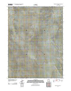 Granite Peak SW 2011 topographic map thumbnail