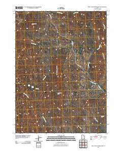 Dry Canyon Mountain 2011 topographic map thumbnail