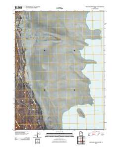 Crocodile Mountain SE 2011 topographic map thumbnail