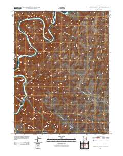 Firewater Canyon North 2011 topographic map thumbnail