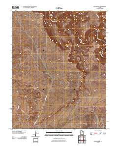 Goulding NE 2011 topographic map thumbnail