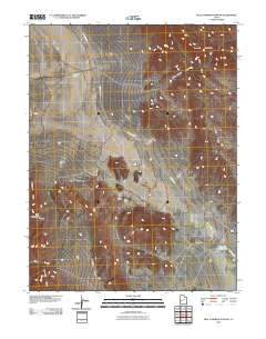 Hell'n Moriah Canyon 2010 topographic map thumbnail