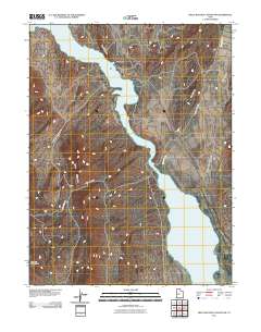Hells Kitchen Canyon SW 2011 topographic map thumbnail