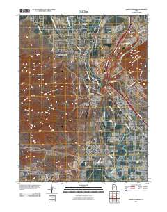 Jordan Narrows 2011 topographic map thumbnail
