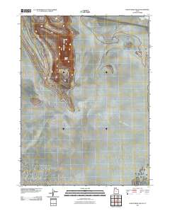 Hogup Ridge South 2011 topographic map thumbnail