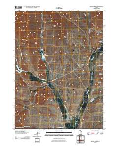 Grouse Creek 2011 topographic map thumbnail