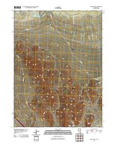 Leppy Peak 2011 topographic map thumbnail