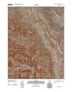 Mexican Mountain 2011 topographic map thumbnail